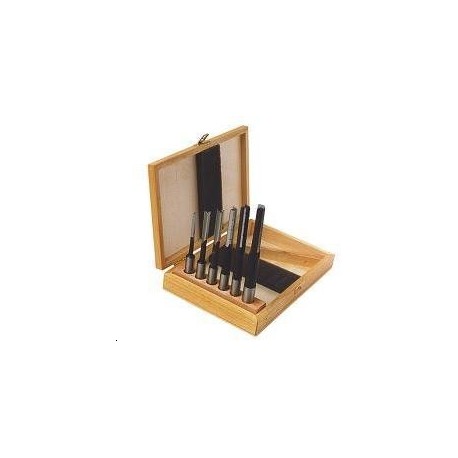 Set of 6 Mortising drill bits with chipbreaker shank 13 mm - Right rotation