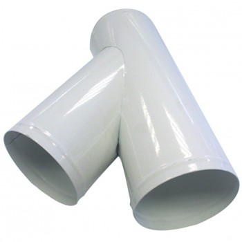 Bifurcation Y-pipe 100 mm + 1 output of 100 and 50 mm