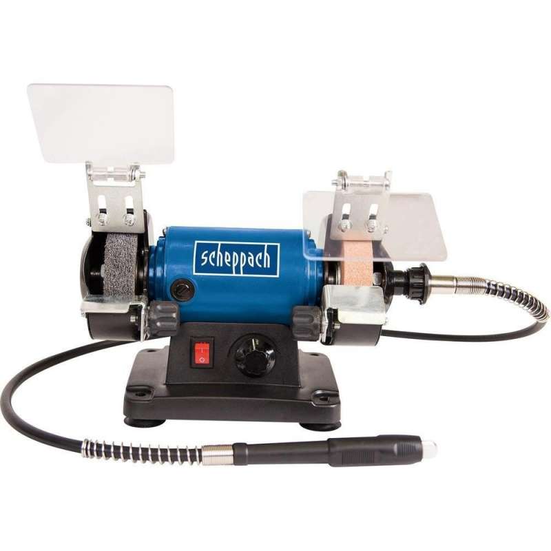 Mini double bench grinder Kity Scheppach HG34 Probois Machinoutils