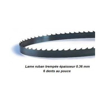 Lama per sega a nastro 2215 mm larghezza 6 mm Spessore 0.36 mm