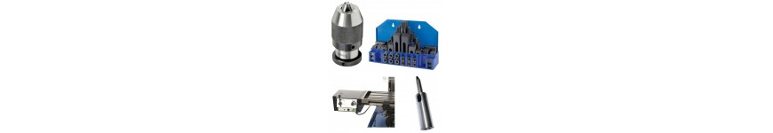 Mandrins et options pour perceuse fraiseuse métal - Probois machinoutils