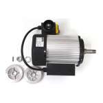 Electric motors for machines