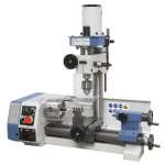 Combined metal lathe milling machine