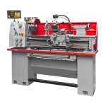 Metal lathe with digital display