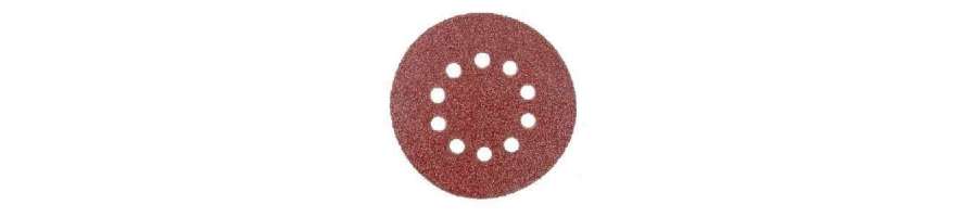 Lot de 40 disques abrasifs 180 mm, grain 240, disques de 180mm, 8 trous  Velcro pour