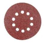 Disco abrasivo forato con velcro 180 mm