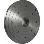 Screw plate for wood lathe