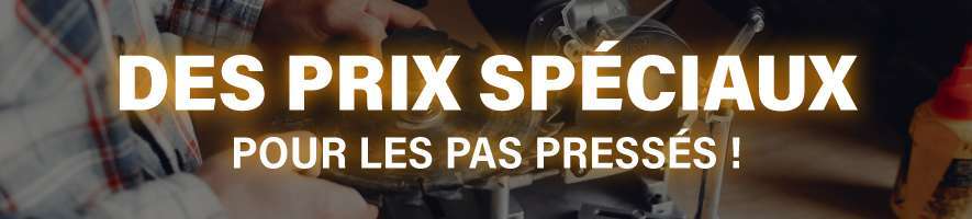 Des prix spéciaux pour les pas pressés - Probois Machinoutils