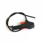 Throttle handles for Scheppach and Woodster brush cutters and 4-in-1 garden tools