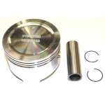 Piston and segments for Scheppach Woodstar mower