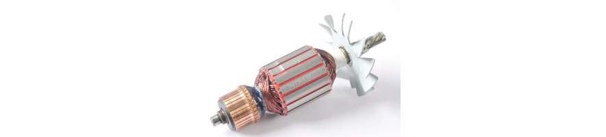Armature and stator for radial mitre saw - Probois Machinoutils