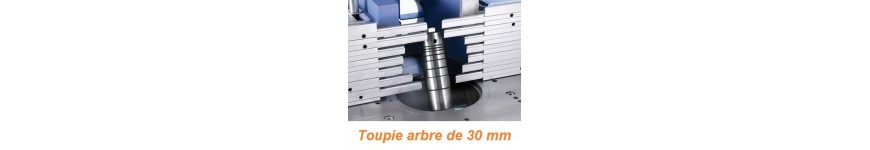 Outils de toupie pour arbre de 30 mm - Probois machinoutils