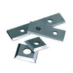 Placchette reversibili in metallo duro per utensili da toupie