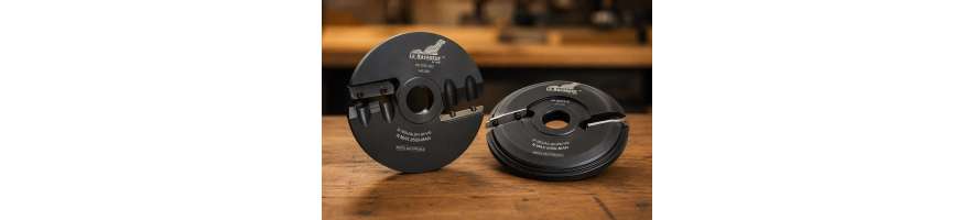Raised panel cutter heads for spindle mouler - Probois machinoutils