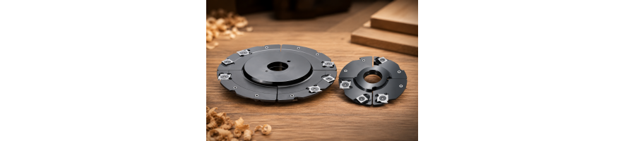 Cabezales ajustables para ranurado para tupí 30 mm y 50 mm