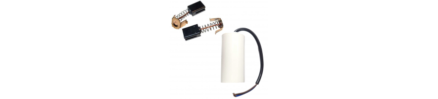 Charbons et condensateurs pour affûteuse à eau - Probois Machinoutils