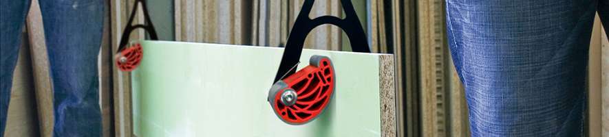 Paneel- oder Glastransportsystem - Probois Machinoutils