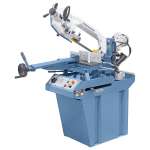 Scie à ruban horizontale pour le métal - Double inclinaison