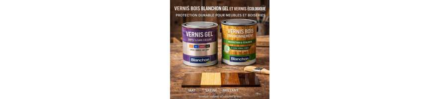 Wood varnish Blanchon gel and eco wood varnish