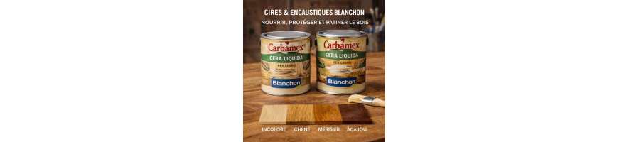 Wood wax Blanchon Carbamex liquid wood wax