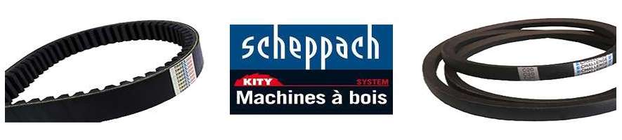Courroie machine Kity & Scheppach - Probois machinoutils