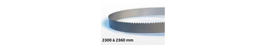 Hoja para sierra de cinta 2300 hasta 2360 mm - Probois machinoutils