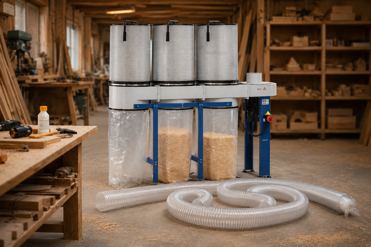 Tout sur l'aspiration des copeaux