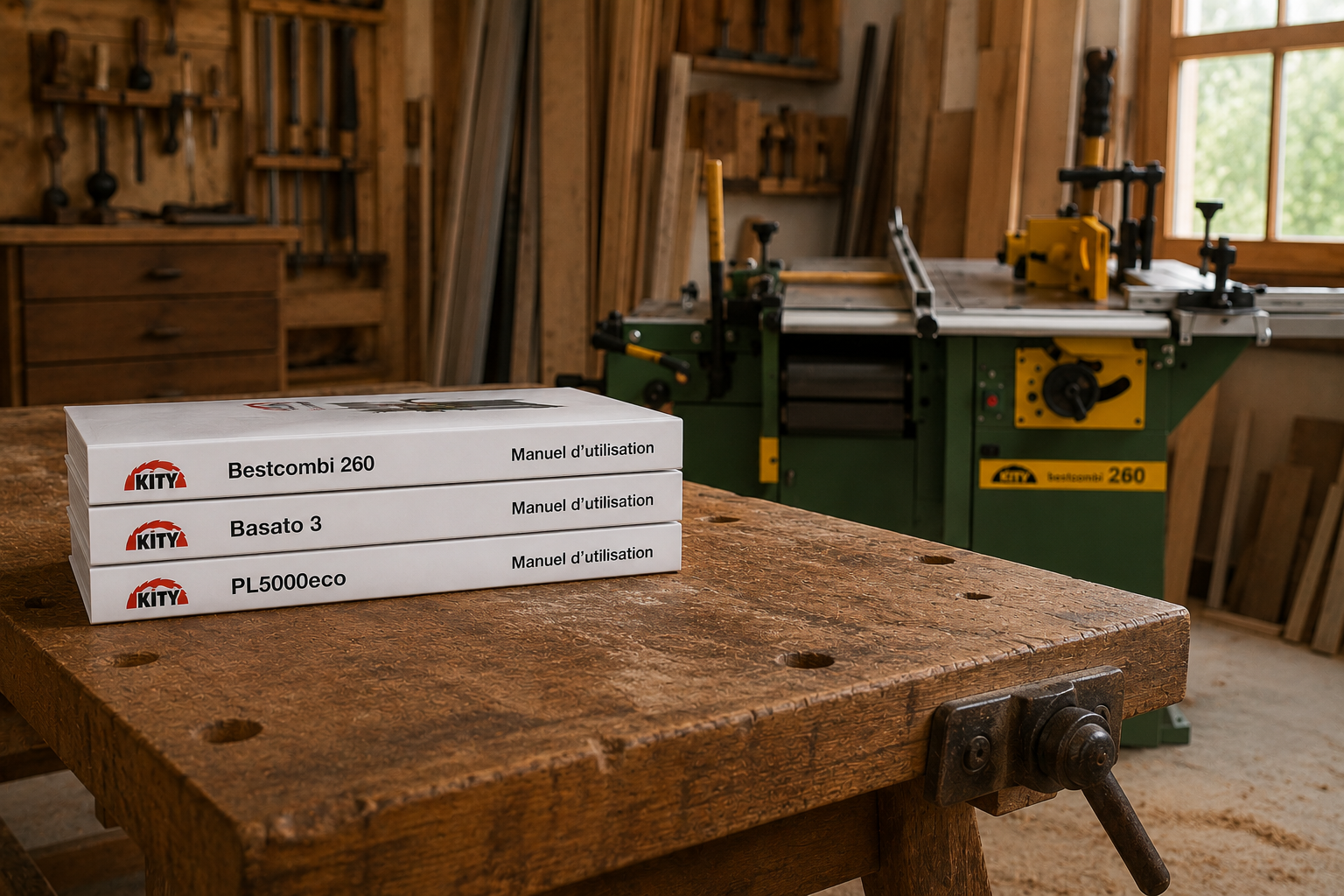 Kity machine manuals