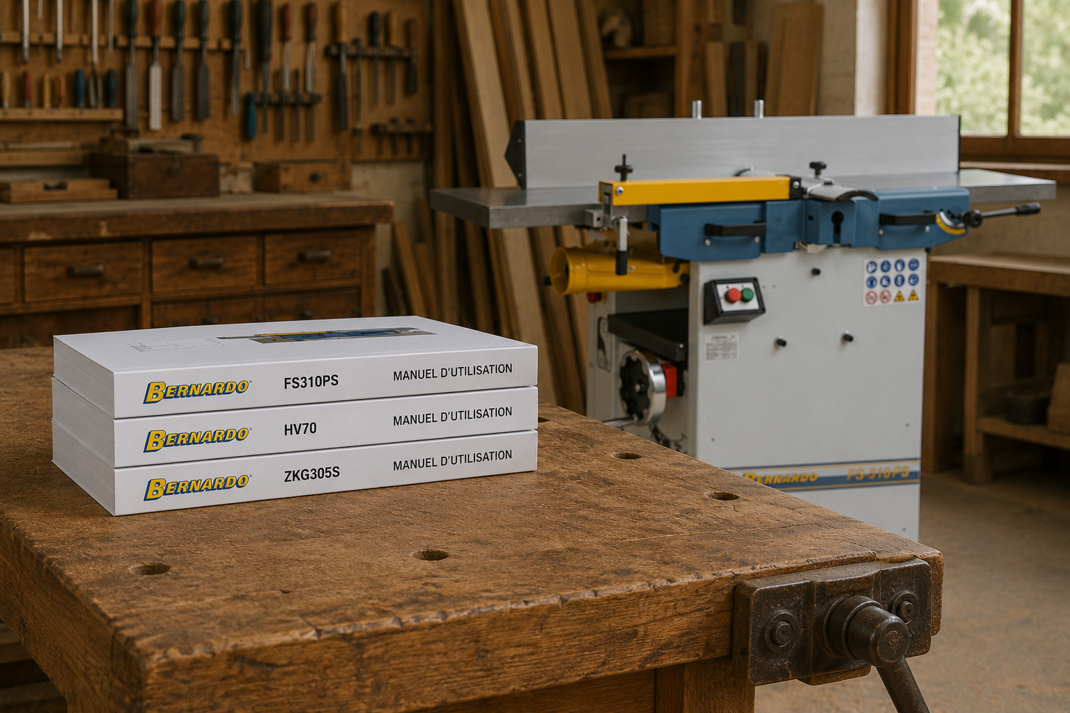Bernardo machine manuals