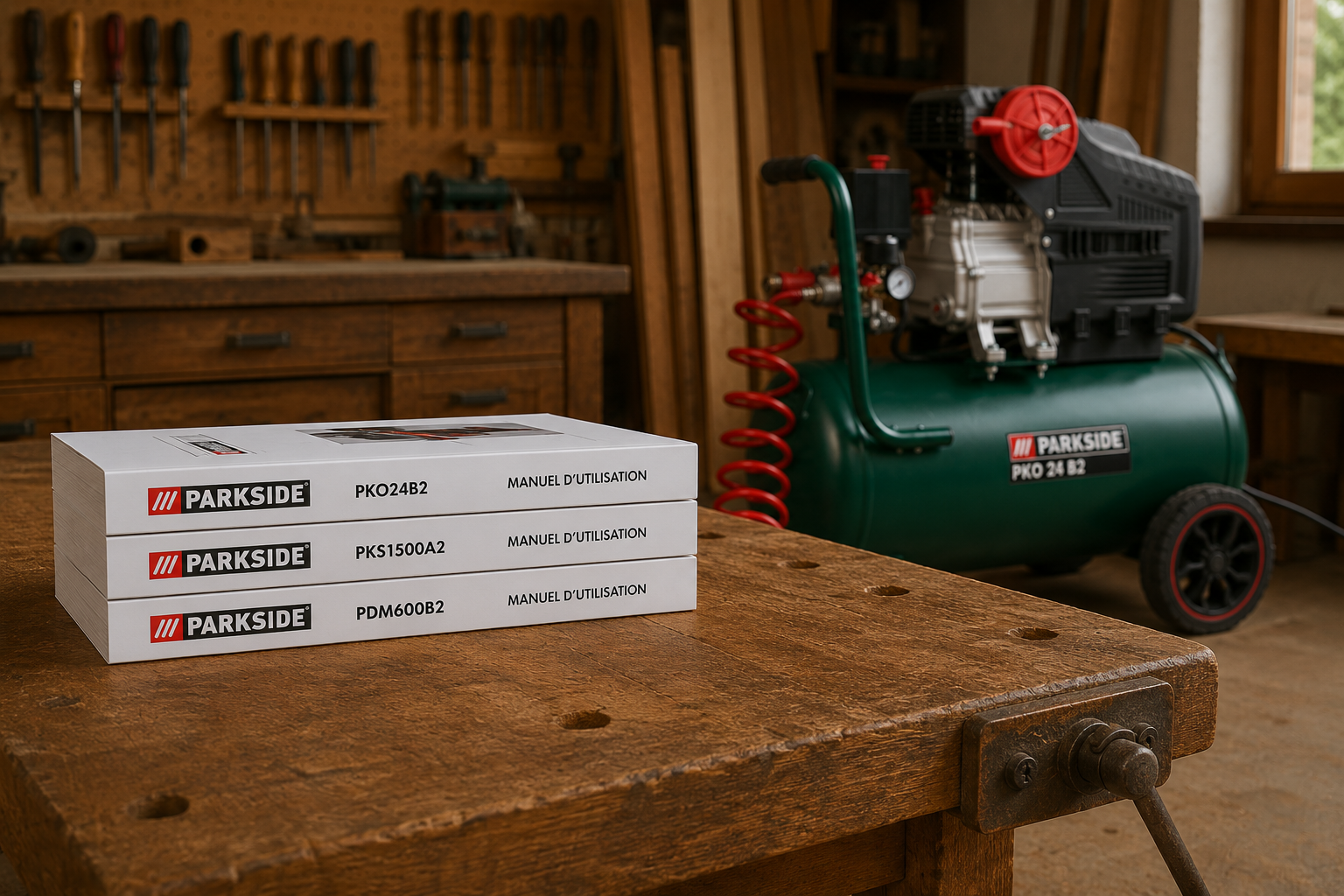 Parkside machine manuals