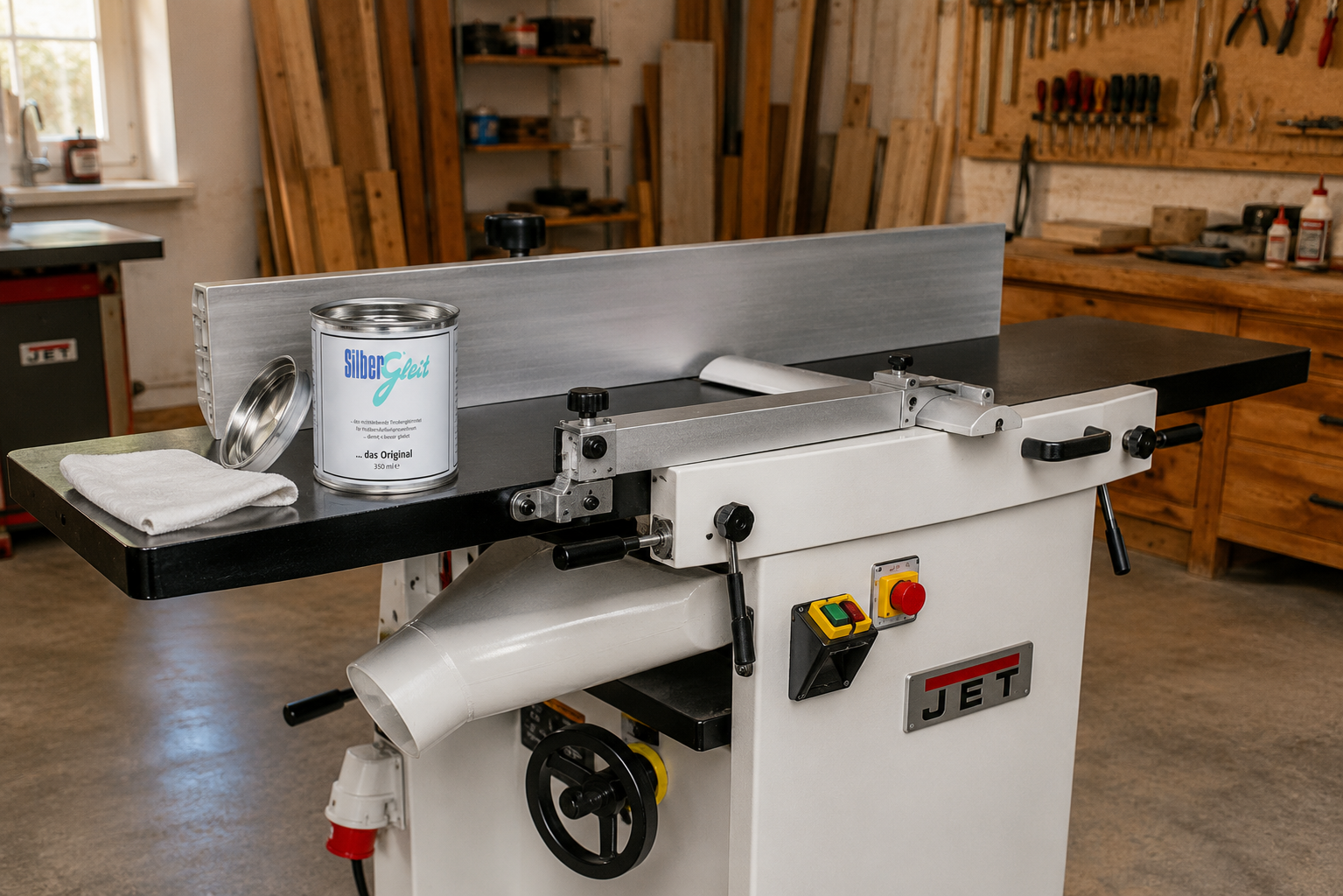 Protecting Jointer Cast Iron Tables from Rust
