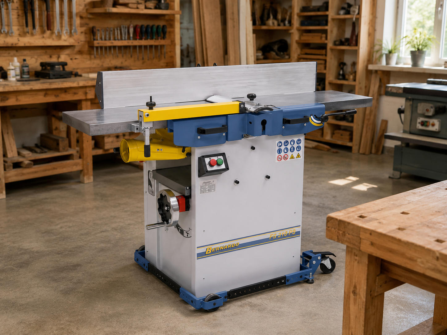Removing a Planer from Its Pallet and Installing a Mobility Kit