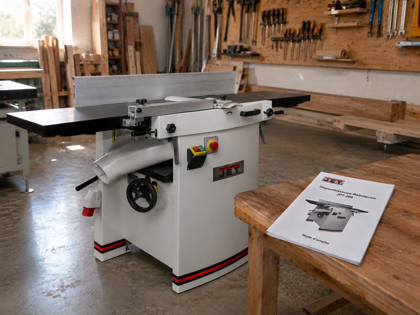 First-Time Setup of a Woodworking Machine